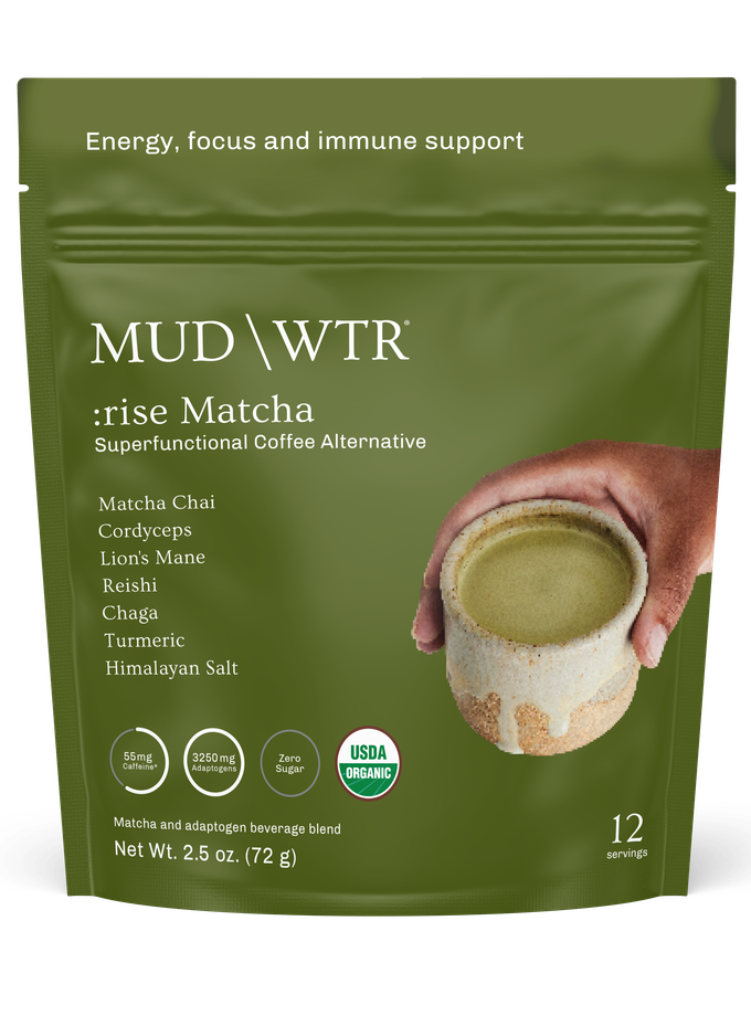 Mud\Wtr Matcha (12 Serving) Free shipping