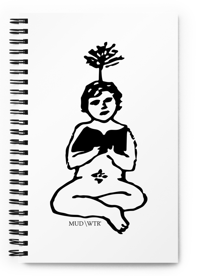 Mud\Wtr UNLEARN \ RELEARN Spiral Notebook High Quality