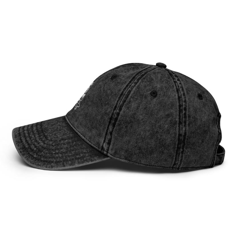 Mud\Wtr UNLEARN \ RELEARN Vintage Cotton Cap Same Day Delivery